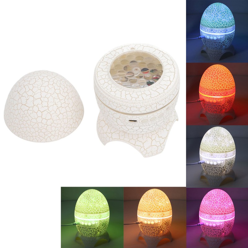 Dinosaur Egg Star Projector Bluetooth Connection Music Player Colorful Stars