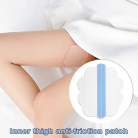 Thigh Anti Wear Patch - Flower Shape Body Anti-Friction Patches | Invisible Inner Thigh Anti-Wear Patch Leg Protectors for Upper Inner Thigh