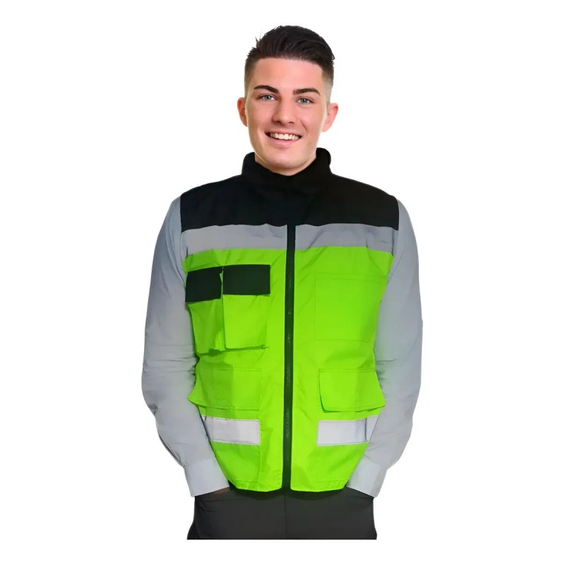 Chaleco Reflejante de Seguridad Industrial Generic Isa - Alta Visibilidad