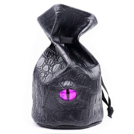 Haxtec Standing Dragon Eye Dice Bag-Purple L