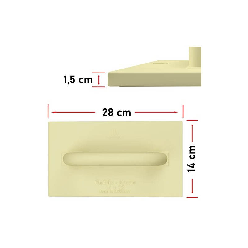 Kronen Hansa 5 x Reibfix-Krone PU Grating Board for Masons