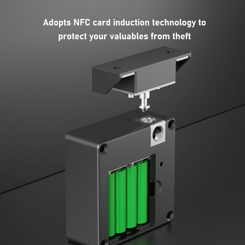 Cabinet Lock Invisible Design Versatile Safe Reliable NFC Locks for