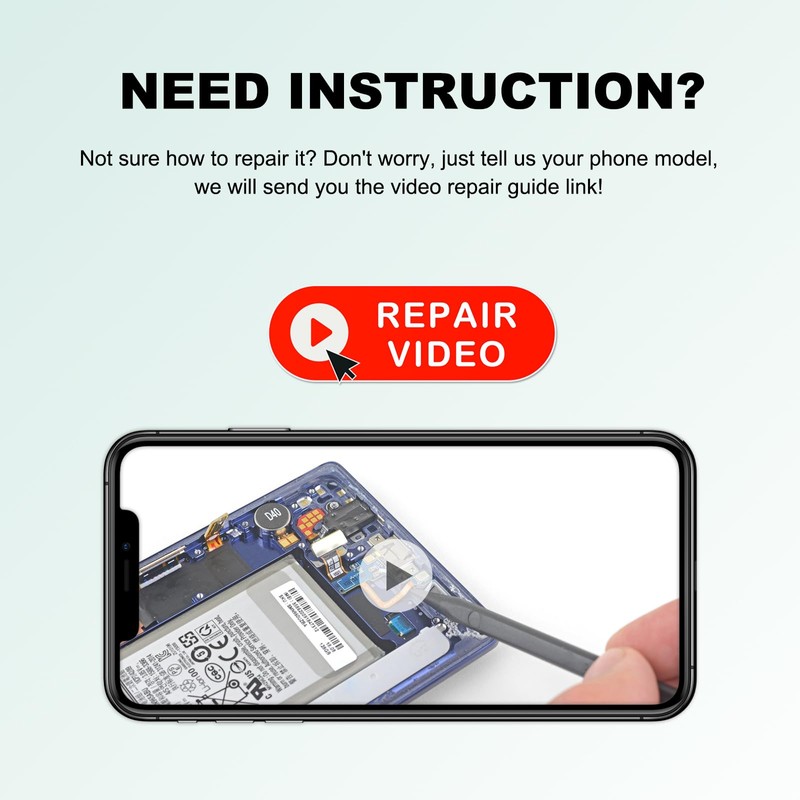 Charging Port Replacement Kit Compatible with Galaxy Tab A9 Plus