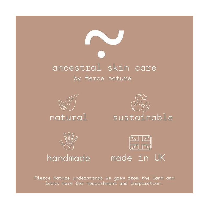 Fierce Nature Pure Organic Tallow Menopausal Balm with Wild Yam