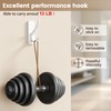 Josmimic Self Adhesive Towel Hooks: Extra Strong 13LB, Stainless Hook