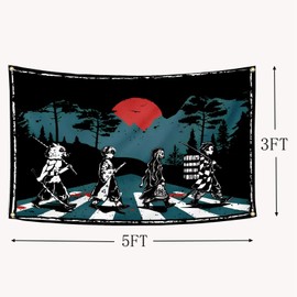 Anime Tapestry 3x5Feet Funny Flag Banner Wall Hanging Wall Décor for Dorm Bedroom Home Décor