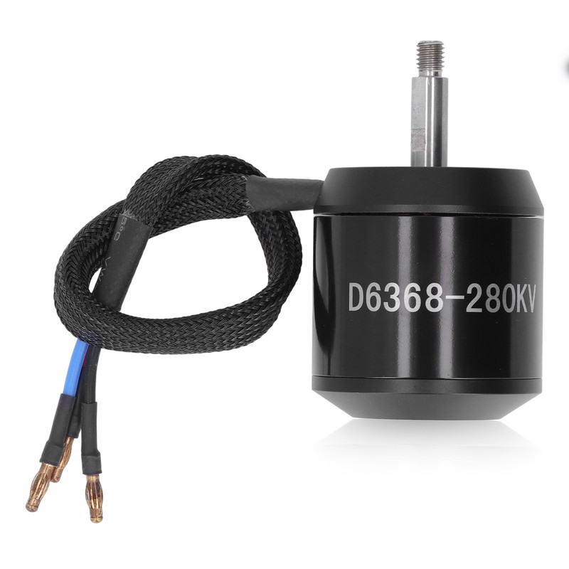 Scooter Brushless Motor 280KV Aluminum Alloy Threaded Shaft Low Noise