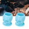 Skull Tattoo Ink Caps, 200 Pieces Disposable Plastic Skull Tattoo
