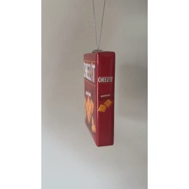 Grupo Ruz Cheez-It Cracker Box Christmas Tree Ornament Decoration Grupo Ruz Collection New