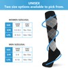 bropite Calcetines de compresión para mujeres y hombres, 6 pares