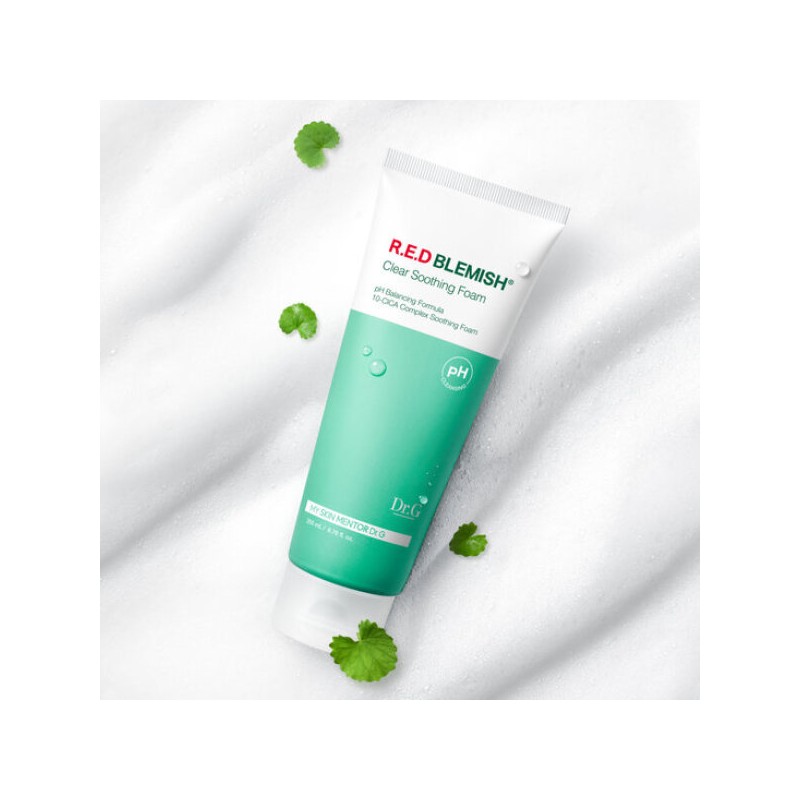Dr.G 닥터지 약산성 레드블레미쉬 클리어 수딩 폼 150ml 2개 (증)레드