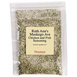 Ruth Ann's Muskego Ave Chicken/Fish Seasoning By Penzeys Spices 4.4 oz 3/4 cup bag (Pack of 1)