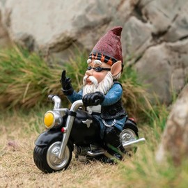 Garden Gnome Ornaments Funny Garden Ornaments Outdoor Goblin Art Decoration for Novelty Lawn Gnomes Outdoor or Indoor Garden Decorations
