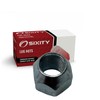 Sixity Auto Nickel Plated Bulge Open Wheel Lug Nuts -