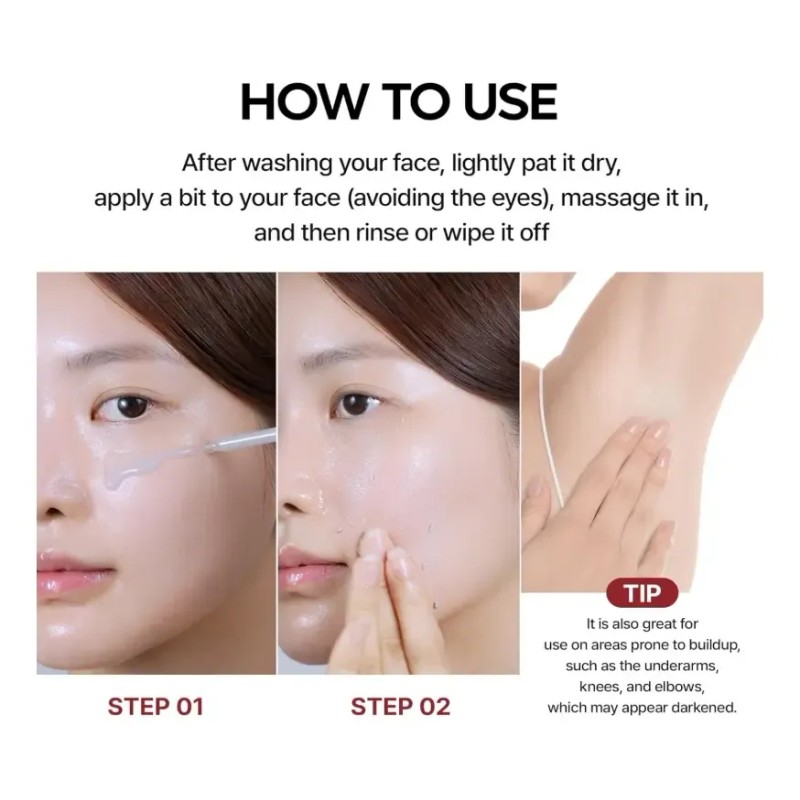 Ampolla Exfoliante e Hidratante Rostro Dr Melaxin Agua de Arroz