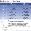 Beister Calcetines de compresión altos de 20-30 mmHg para mujeres