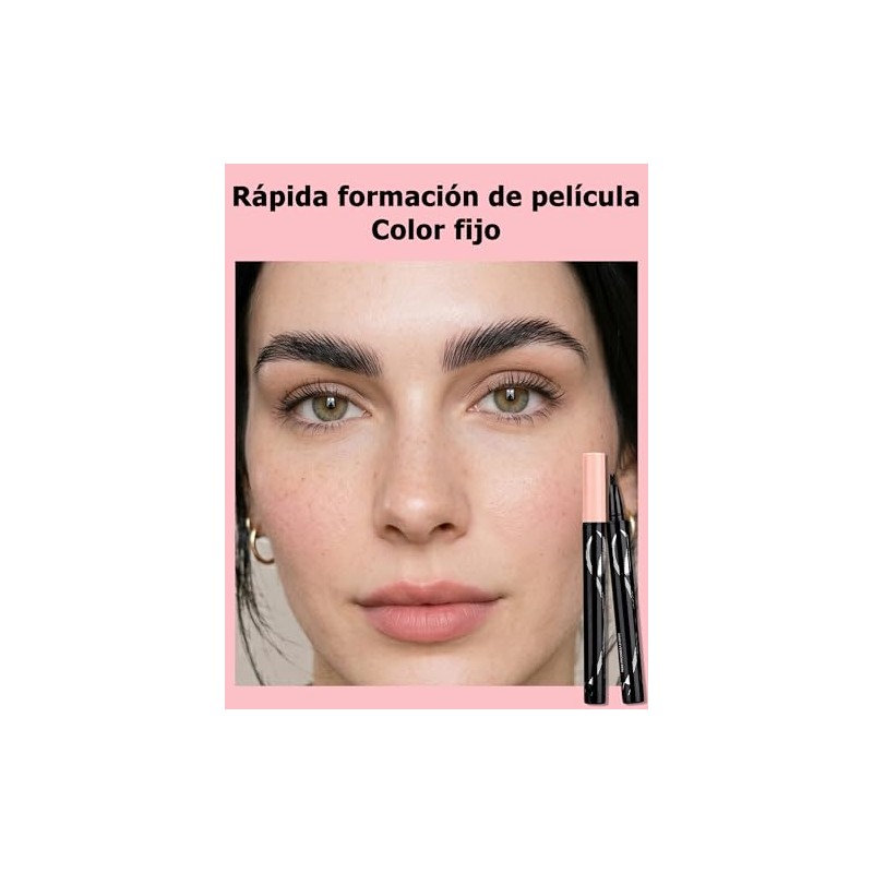 Erinde Lápiz Cejas Líquido Resistente Agua Efecto Microblading