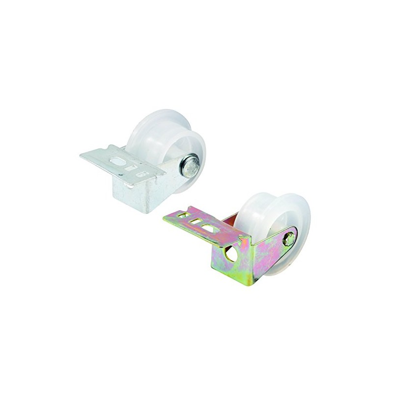 Prime-Line MP7147 Drawer Guide Roller Assembly, 1 In. Diameter, Plastic