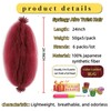 Generic Extensiones de cabello Afro Twist, preseparadas, elásticas y elásticas