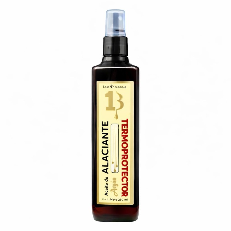 Termoprotector para Cabello Aceite de Argan Tratamiento Capilar Alaciante Planchado