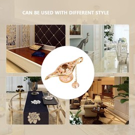 Lámpara Aladdin, Art Light Craft Magic Genie Light Gift con Exquisito patrón de Grabado Vintage, lámpara Decorativa para decoración de hogar, Oficina, Boda, Fiesta(Oro Rosa)