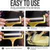 Zulay Kitchen Cheese Slicer With Adjustable Thickness – Heavy Duty