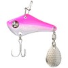 Water Land Spin Sonic Lure, 0.6 oz (18 g), Pink/White