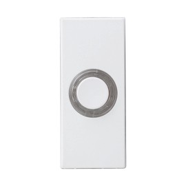 Friedland D534WE 'Lightspot' Wired Illuminated Bell Push - White