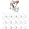 beehomay Shoe Slots Organizer Durable and Thick,Elephant-Shaped Adjustable Shoe Stackers,Space