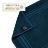 Komforttec 2-Piece Bath Mat Set, Terry Cloth Shower Mat, Washable