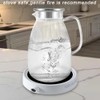 Bunhut Glass Pitcher with Lid,68 oz Water Pitcher for Hot