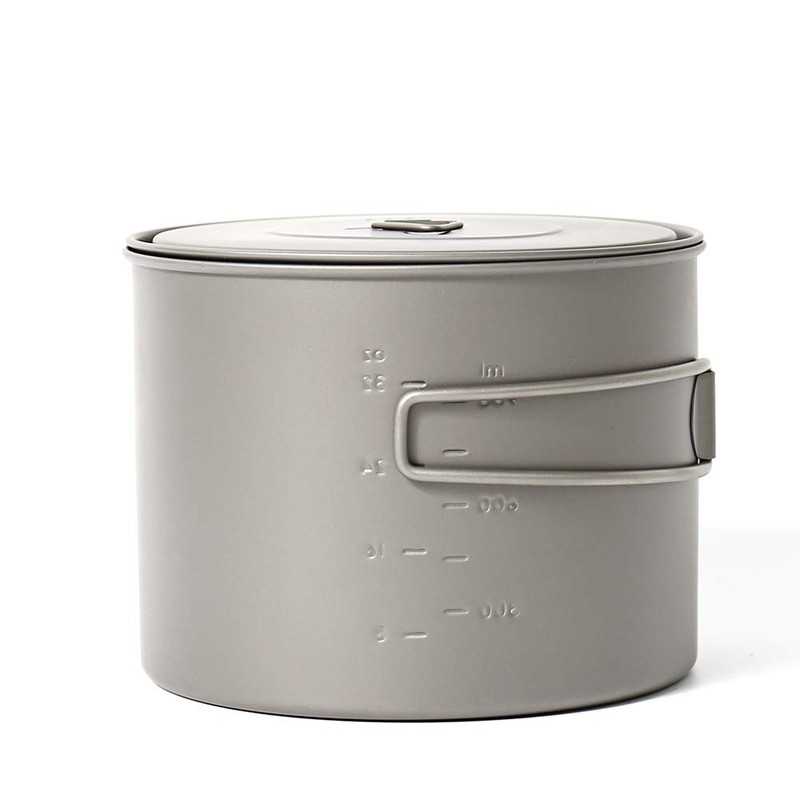 Toaks Outdoor Camping Pure Titanium Tableware, can be Used as