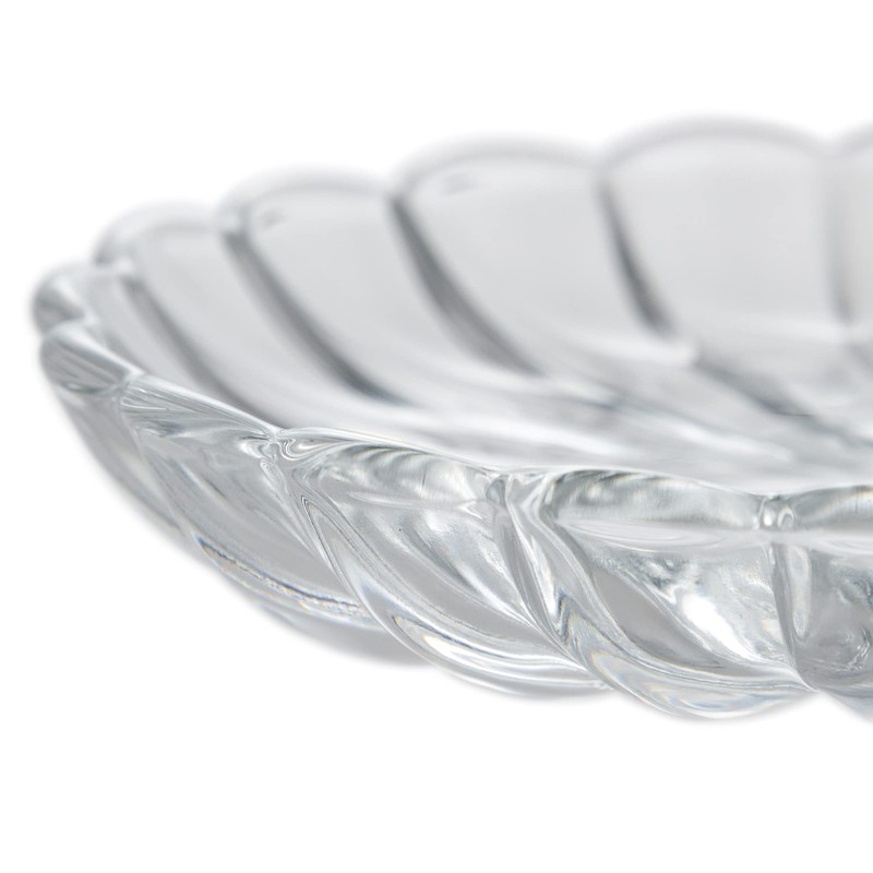 Mizusaki Glass MKG-214110 Plate, Small Plate, Approx. 3.9 inches (10