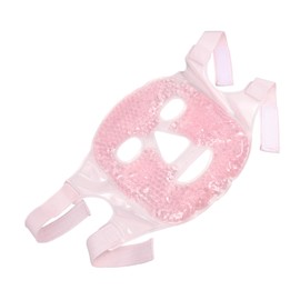 Baluue Gel Freezer Ice Compress Wrap Cooling Mask for Facial Relief Reduces Dark Circles Swelling Migraines Leak Design for Comfort