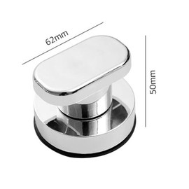 YIDELAI Glass Handle, Suction Cup Handle, Suitable for Bathroom, Cabinet, Terrace Sliding Doors, Shower Handrail. No Holes Needed