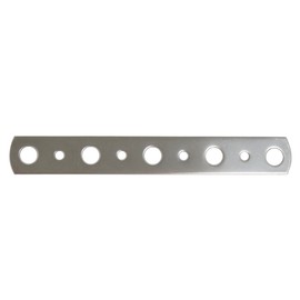DAIDOHANT 63233 (Reinforced Hardware) Stainless Steel Bending Plate I Type [SUS304] (t) 0.8 x W 15 x A 110 mm (1 Piece)