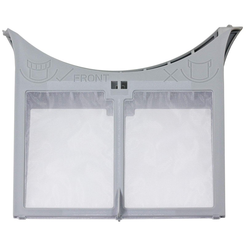 Spares2go Hinged Lint Screen/Fluff Filter for Crusader Tumble Dryers (Grey)