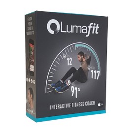 Lumafit Interactive Coach Wearable Fitness Technology System for iOS Devices - Black