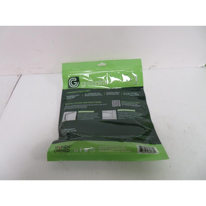 Greenlite Lot of 5 Greenlite Weatherstrip Foam Tape