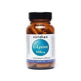 Viridian L-Lysine 500Mg: 90 Veg Caps by ethicalvitamins.co.uk