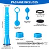 5 Pack Gas Can Spout Replacement,Extendable Gas Can Nozzle for