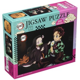 Ensky 300-1706 300 Piece Jigsaw Puzzle Demon Blade (Charcoal Jiro Nezuko 2)