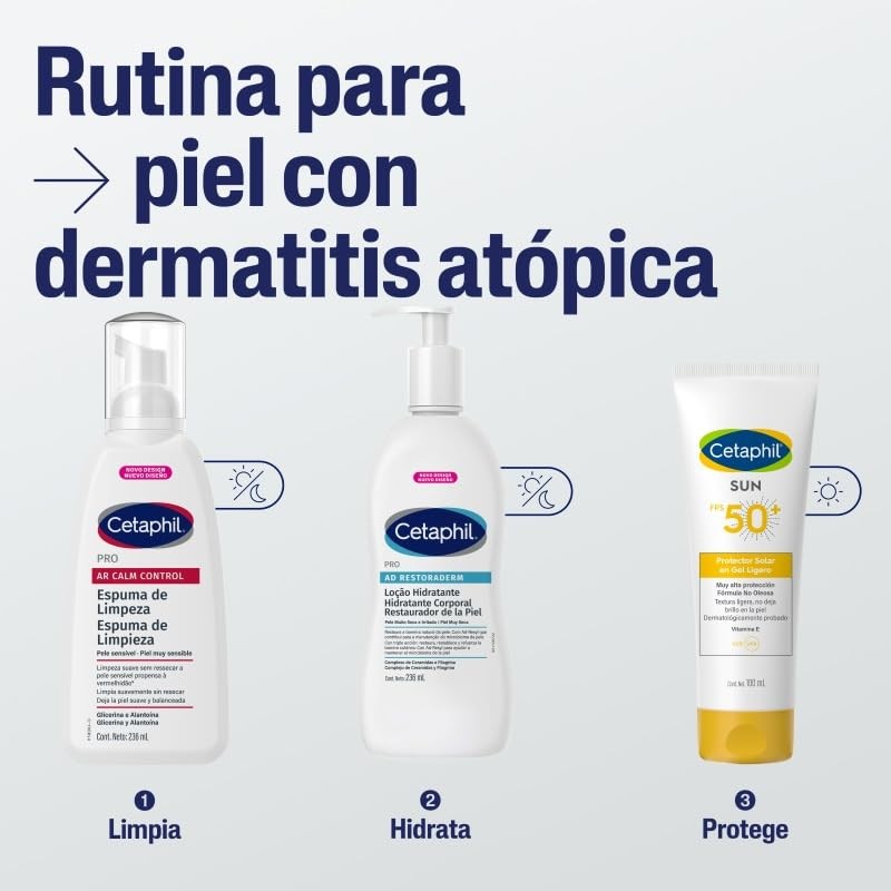 Cetaphil - Pro AR Calm Control Espuma de Limpieza Facial