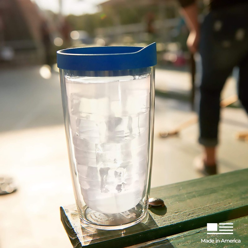 Tervis vaso individual, Rensselaer Poly, Transparente, 16-Oz, 1