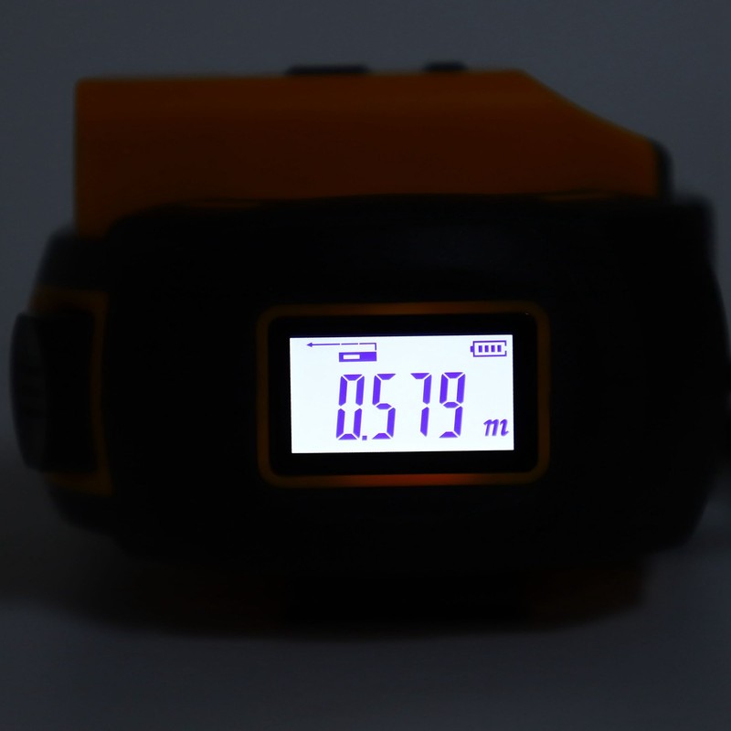 Laser Tape Measure High Accuracy ABS Housing Manganese Steel Digital