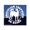 Anatolian Shepherd On Board | Dog Vinyl Window Decal