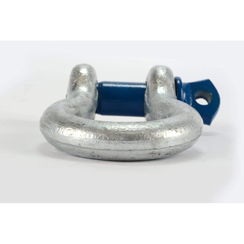 TEMCo 1/2" x 2 Ton D Ring Bow Shackle with