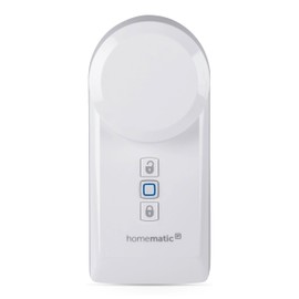 Homematic IP Homematic IP Smart Home Trschlossantrieb, elektronisches Trschloss, Smart Lock ohne Umbau, Tr?ffner per App, Alexa & Google Assistant, 154952A0