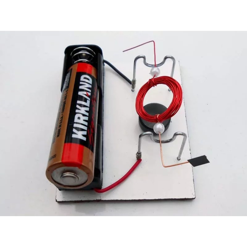 SIMPLE ELECTRIC MOTOR KIT #17 CLASSROOM SET OF 10 DIY