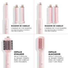 Multi-estilizador 8 En 1 Naked Hair Secadora Y Rizadora                                                                                               